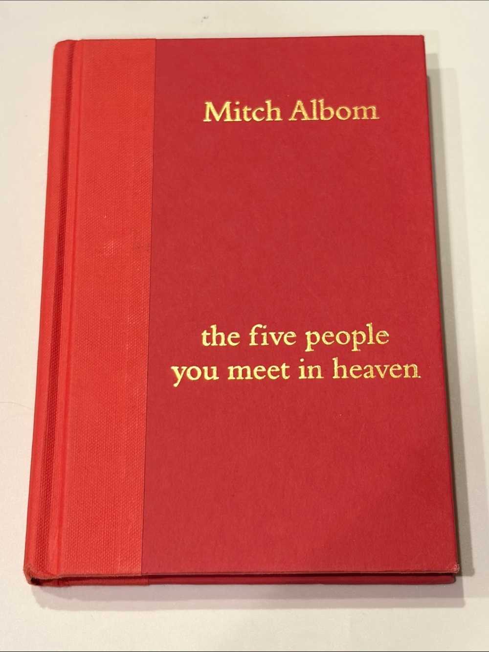 The Five People You Meet in Heaven by Mitch Albom First Edition 2003 Hardcover